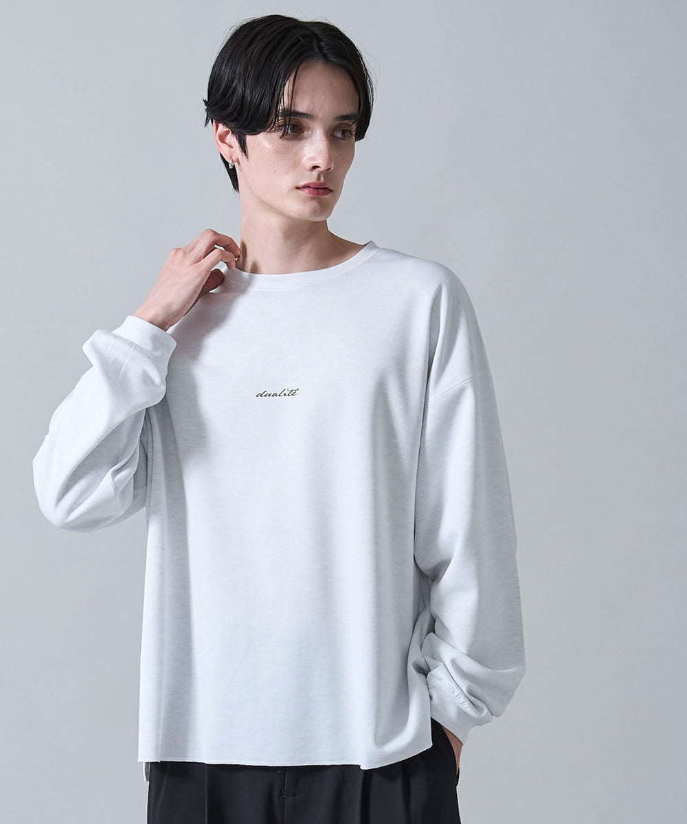 オフホワイト　モデル：180㎝　L着用