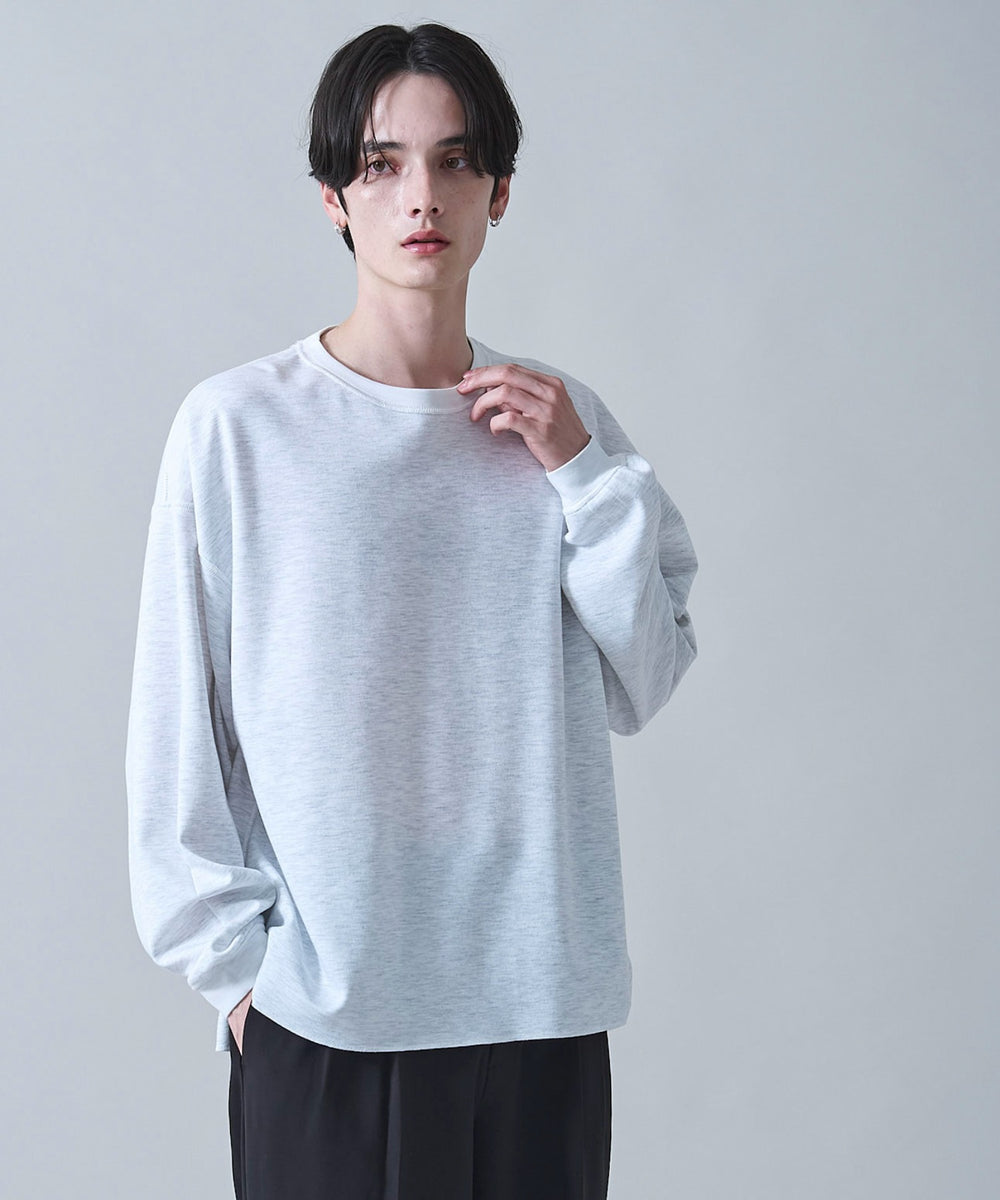 オフホワイト　モデル：180㎝　L着用