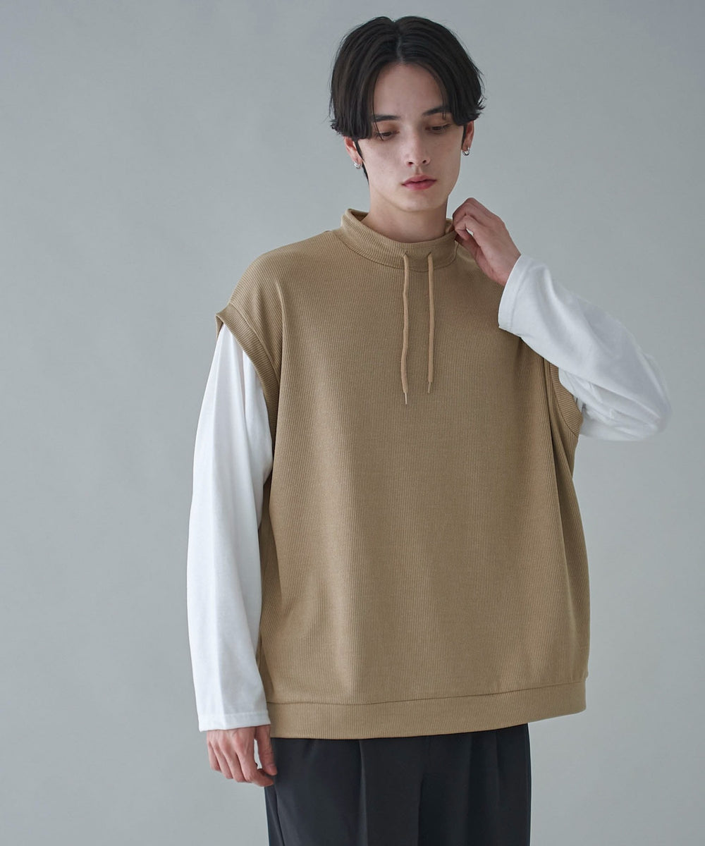 ベージュ　モデル：180㎝　L着用