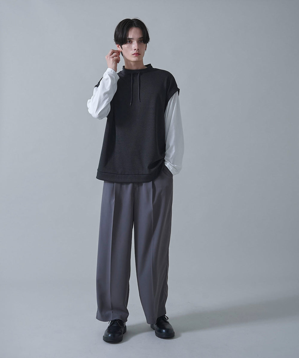 チャコール　モデル：180㎝　L着用