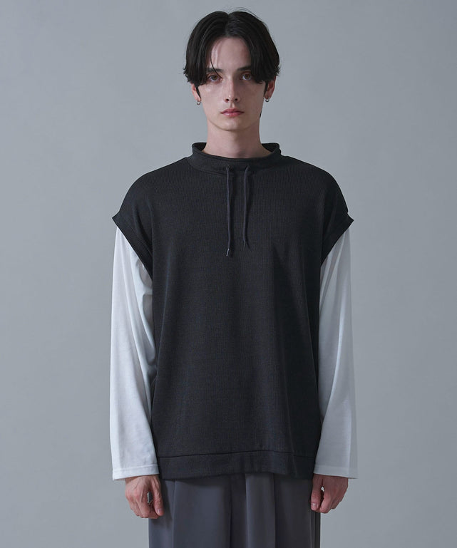 チャコール　モデル：180㎝　L着用