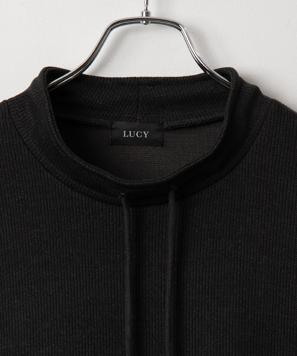 フェイクレイヤードモックネックベストT（LS）