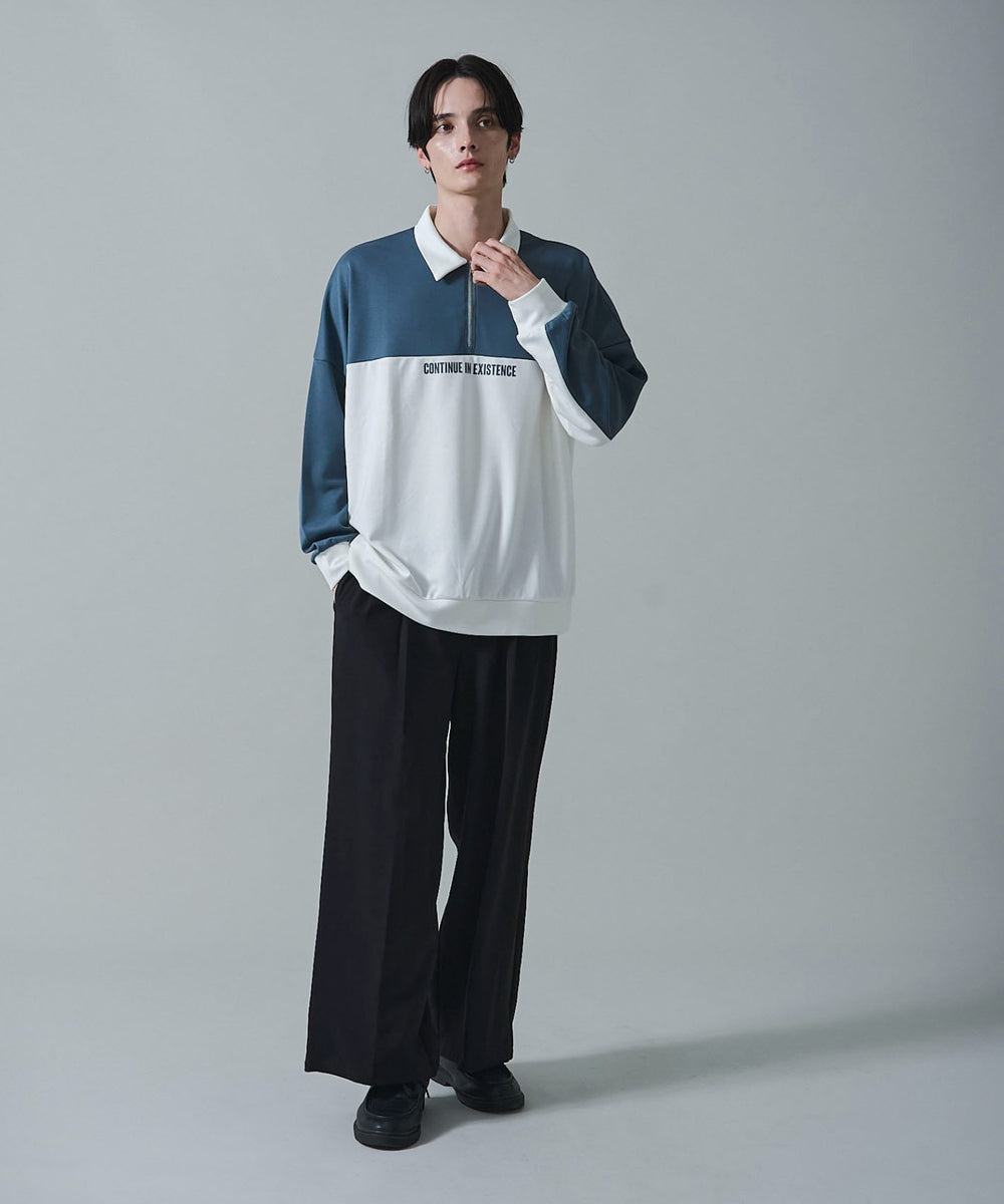 ブルー　モデル：180㎝　L着用