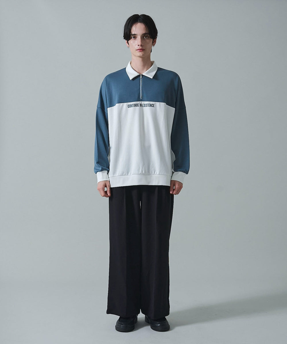 ブルー　モデル：180㎝　L着用