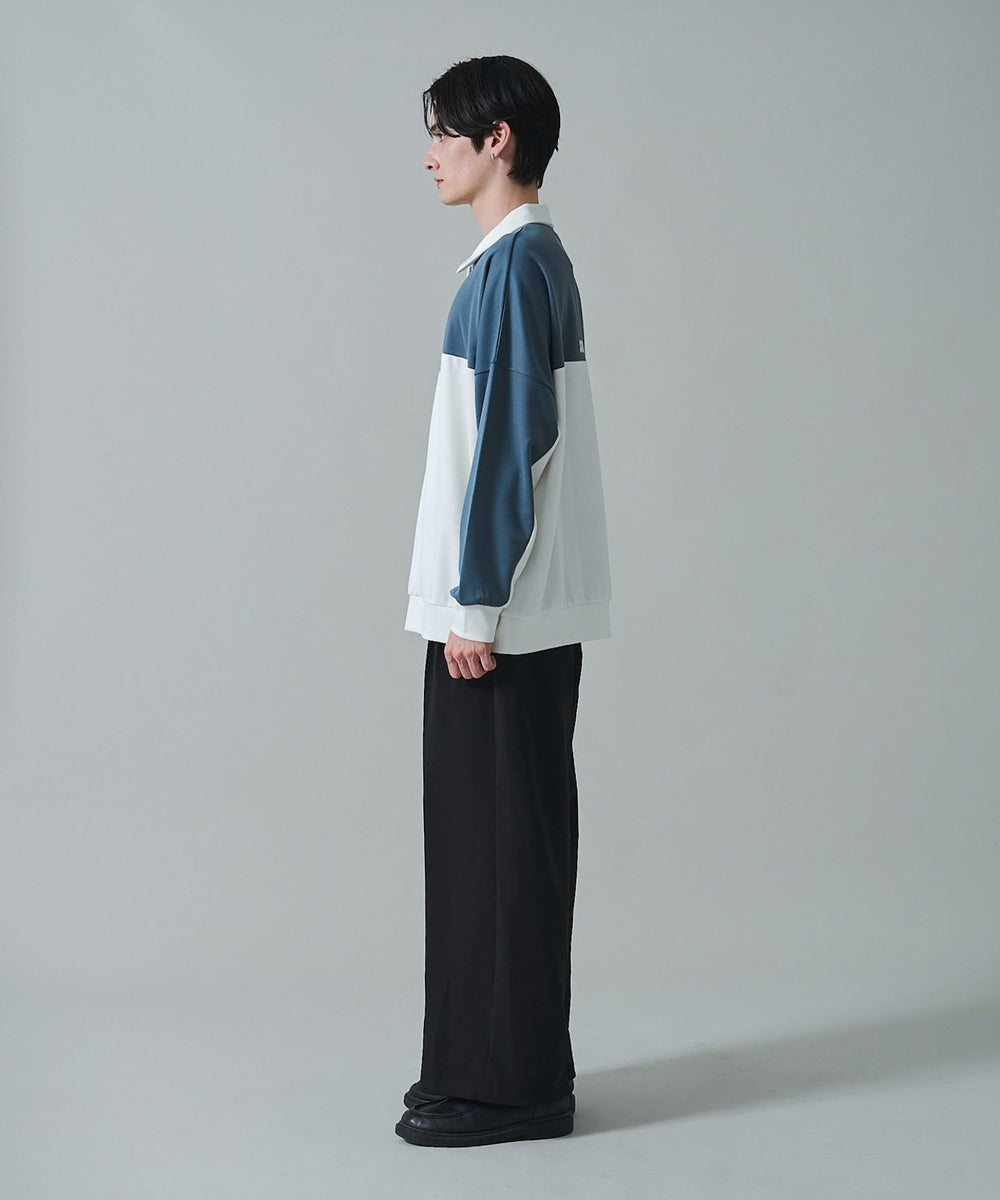 ブルー　モデル：180㎝　L着用