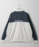 ドルマンポンチハーフZIPプルオーバー