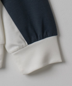 ドルマンポンチハーフZIPプルオーバー