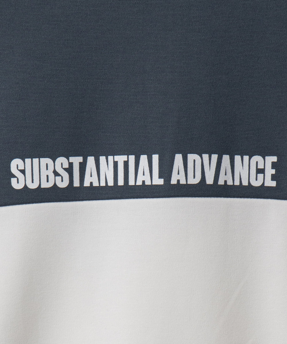 ドルマンポンチハーフZIPプルオーバー