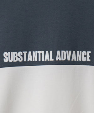 ドルマンポンチハーフZIPプルオーバー