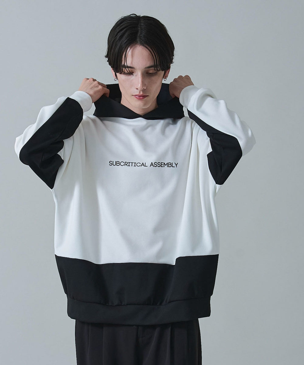 ホワイト　モデル：180㎝　L着用