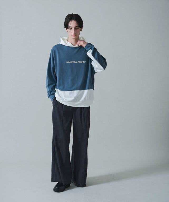 ブルー　モデル：180㎝　L着用