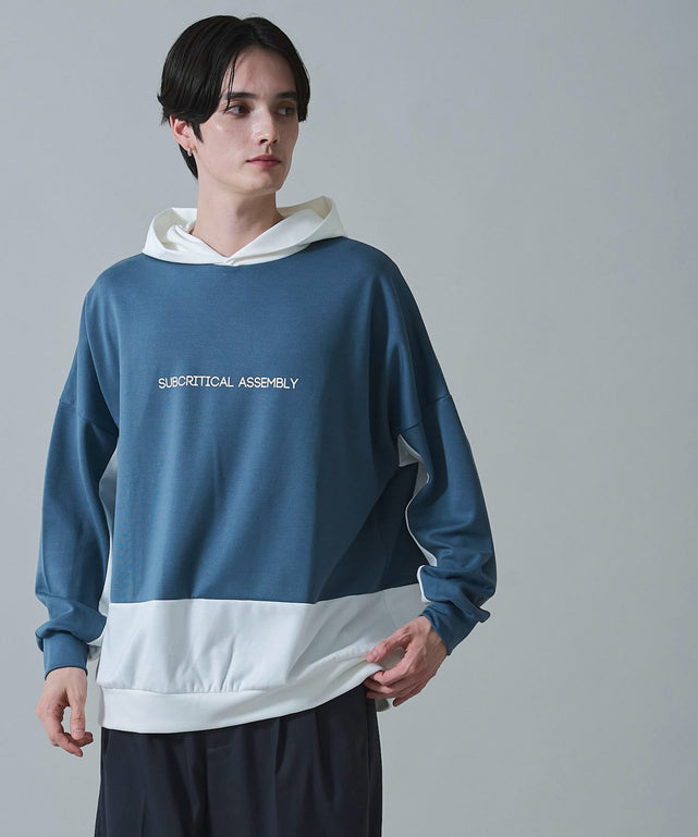 ブルー　モデル：180㎝　L着用