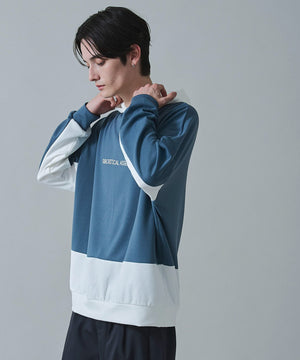 ブルー　モデル：180㎝　L着用