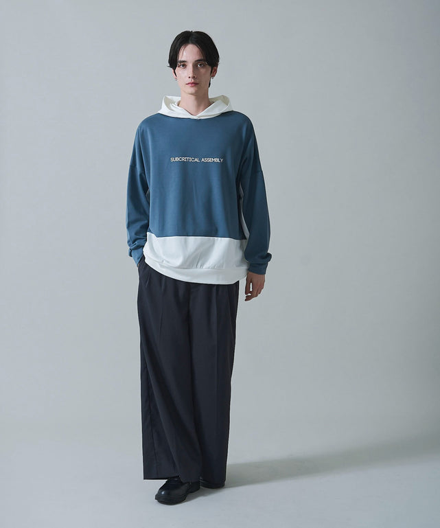 ブルー　モデル：180㎝　L着用