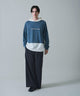 ブルー　モデル：180㎝　L着用