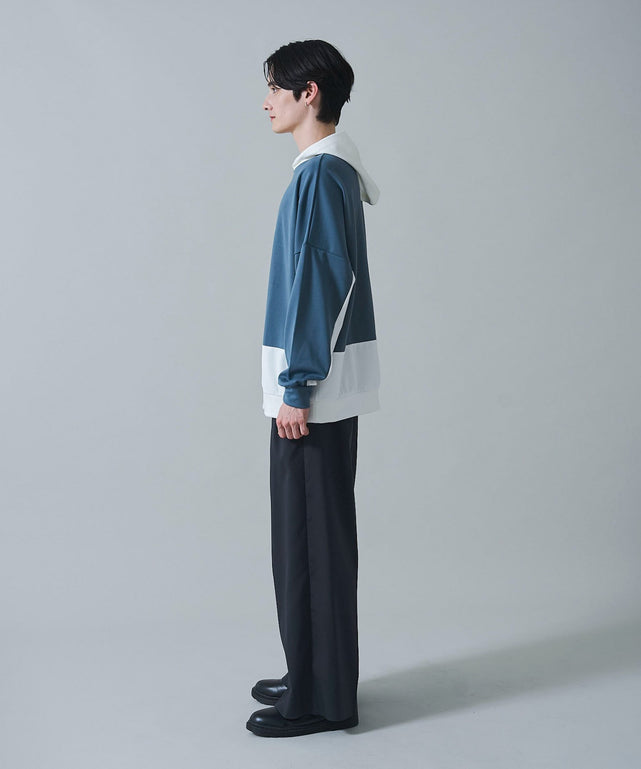 ブルー　モデル：180㎝　L着用