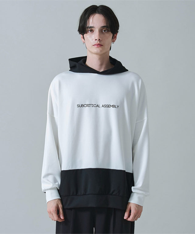 ホワイト　モデル：180㎝　L着用