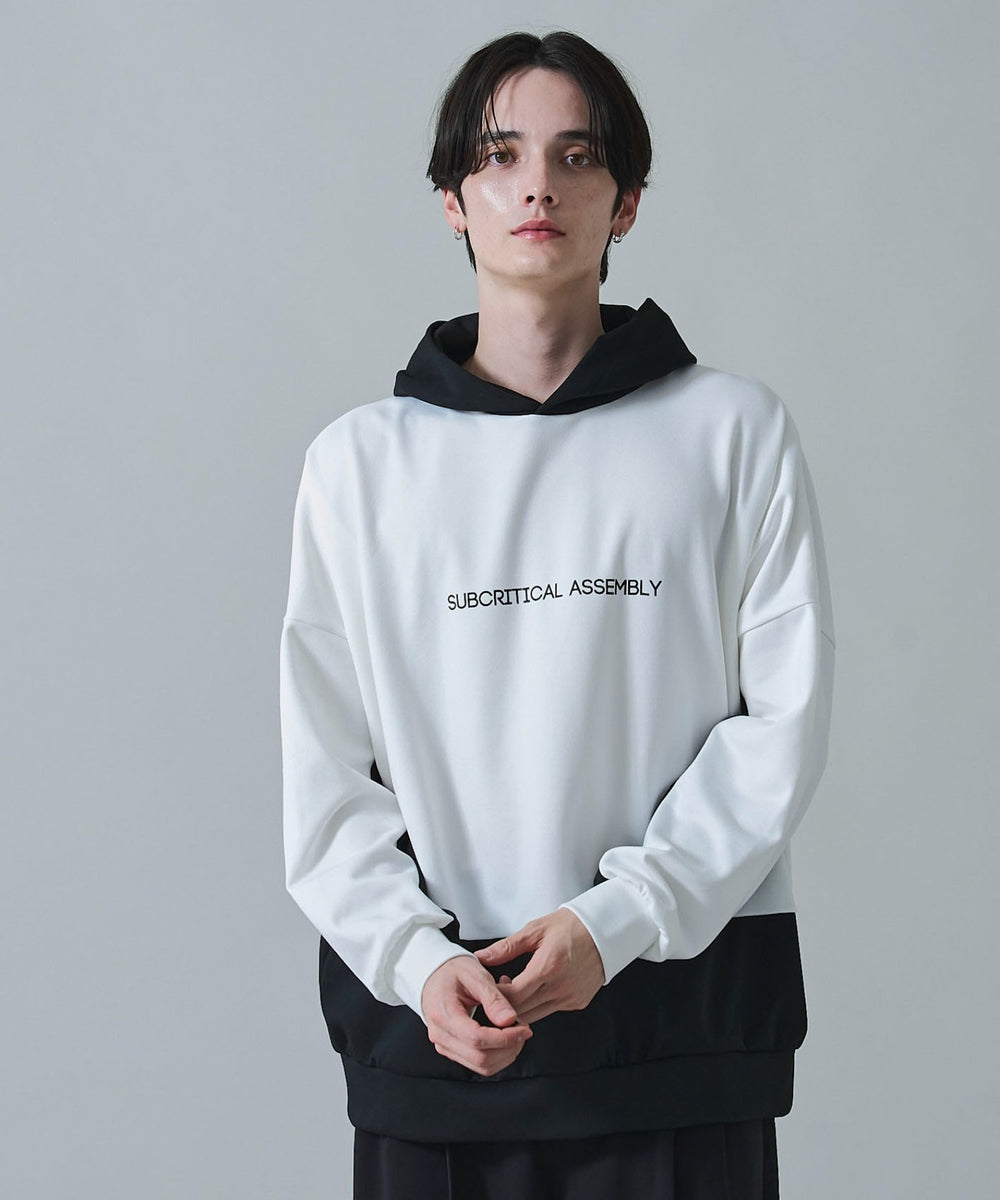 ホワイト　モデル：180㎝　L着用