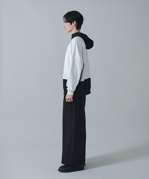 ホワイト　モデル：180㎝　L着用