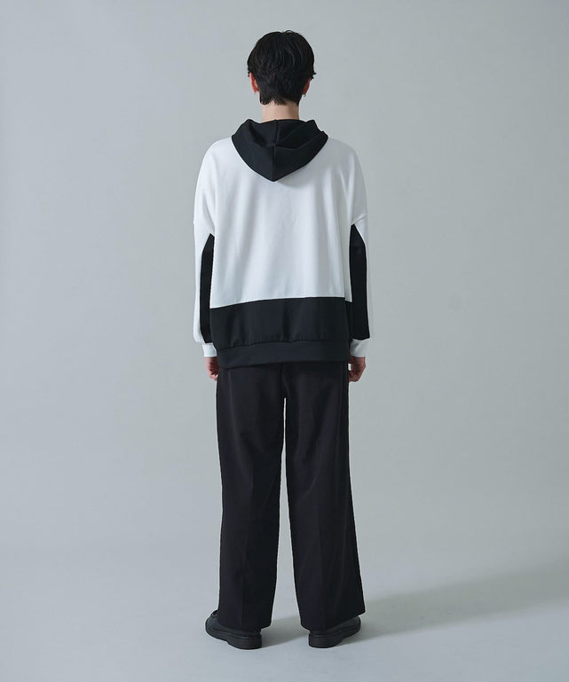 ホワイト　モデル：180㎝　L着用