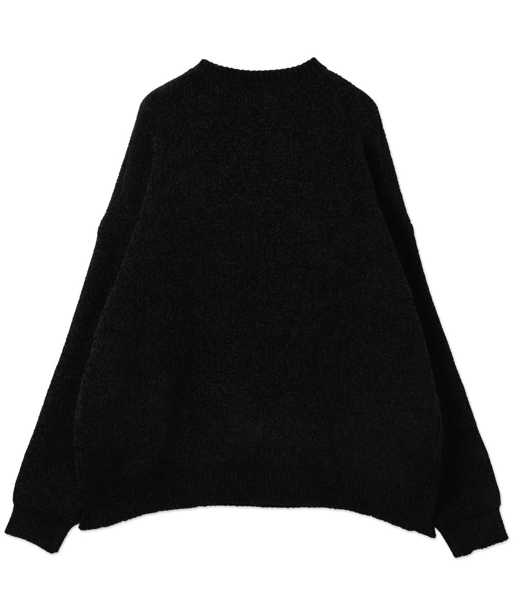 ベロアモールワンポイントプルオーバー