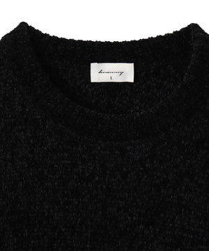 ベロアモールワンポイントプルオーバー