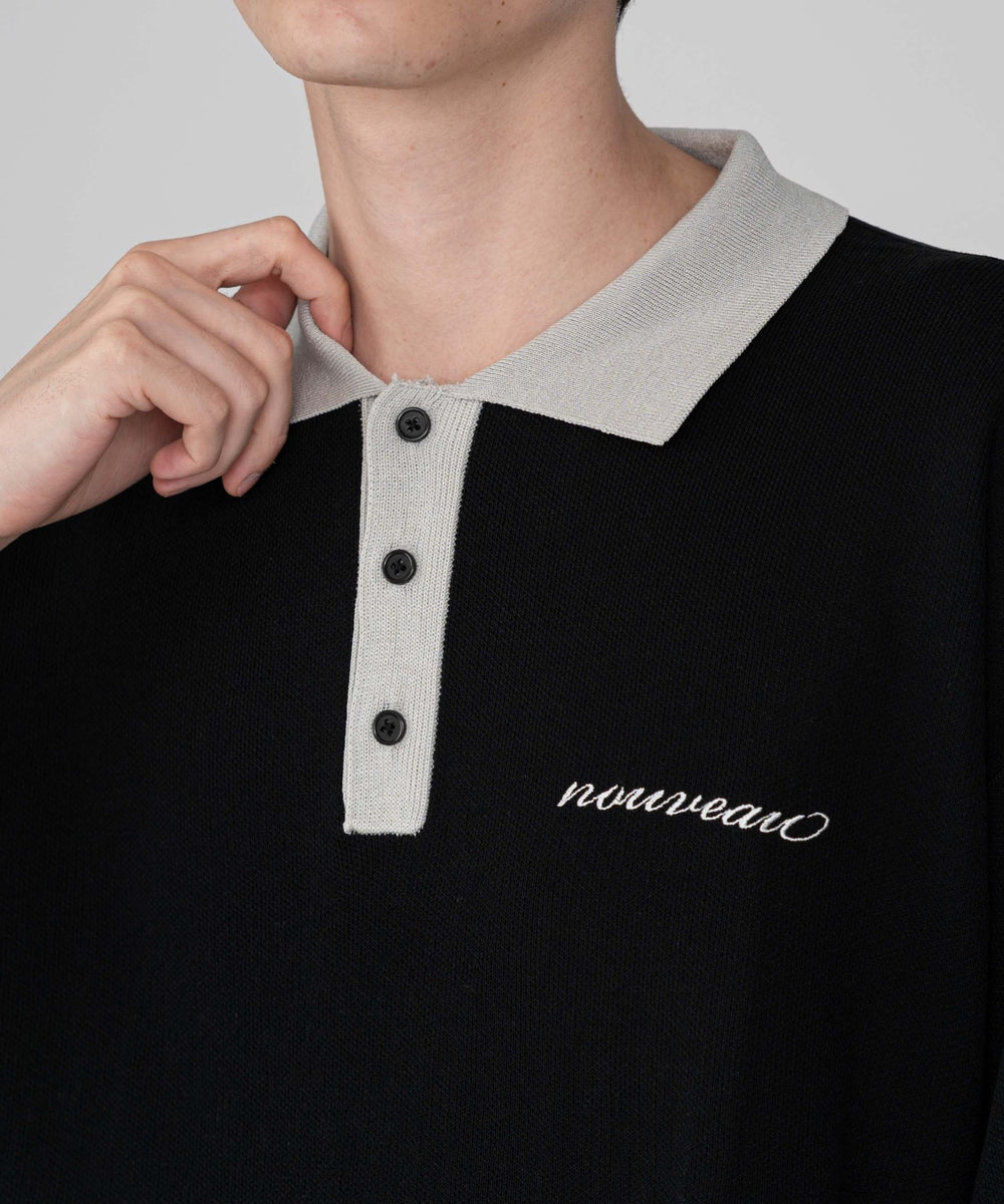 ワンポイントニットポロシャツ（SS）