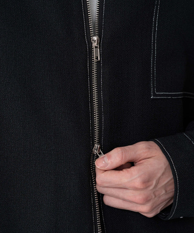 カラーステッチシャツジャケット