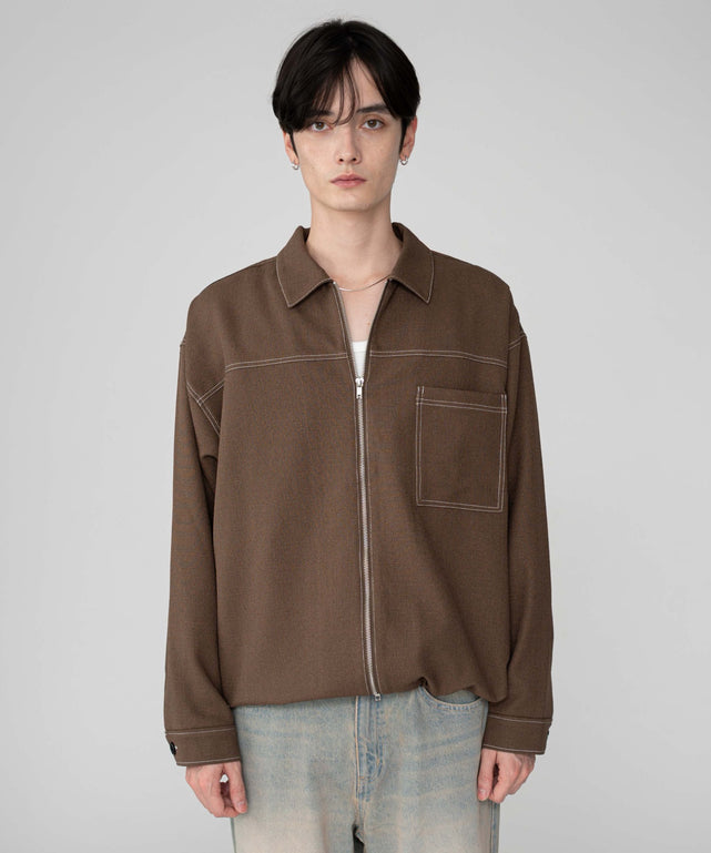 ブラウン モデル：180cm L着用