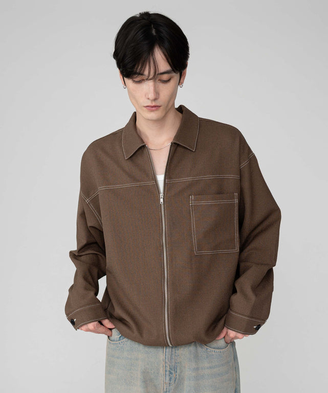 ブラウン モデル：180cm L着用