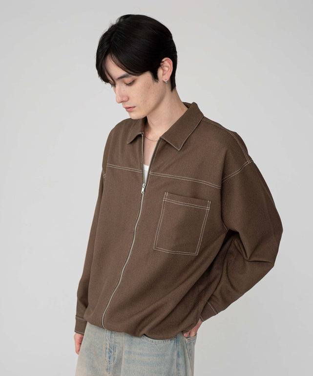 ブラウン モデル：180cm L着用