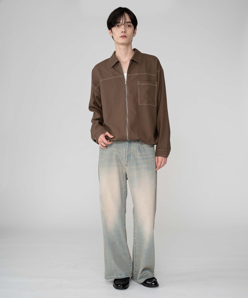 ブラウン モデル：180cm L着用