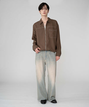 ブラウン モデル：180cm L着用