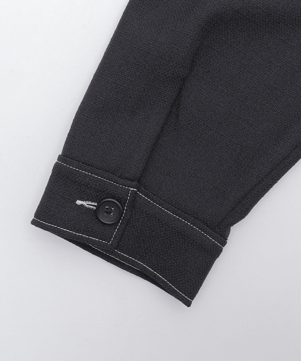 カラーステッチシャツジャケット