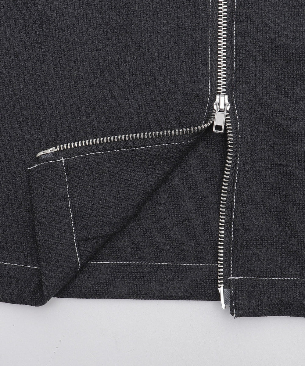 カラーステッチシャツジャケット