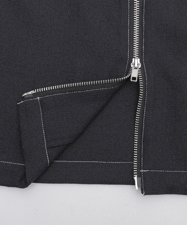 カラーステッチシャツジャケット