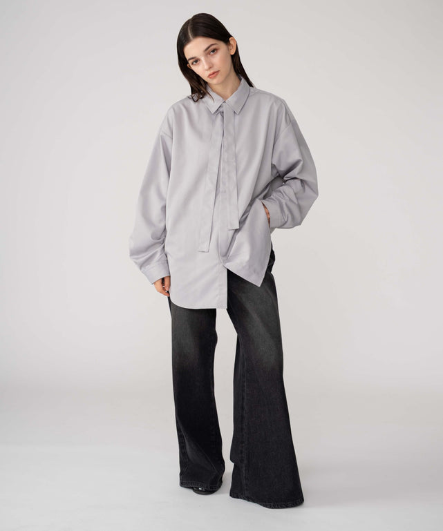 グレー モデル：162cm 　M着用