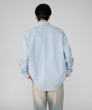 ブルーストライプ モデル：180cm L着用