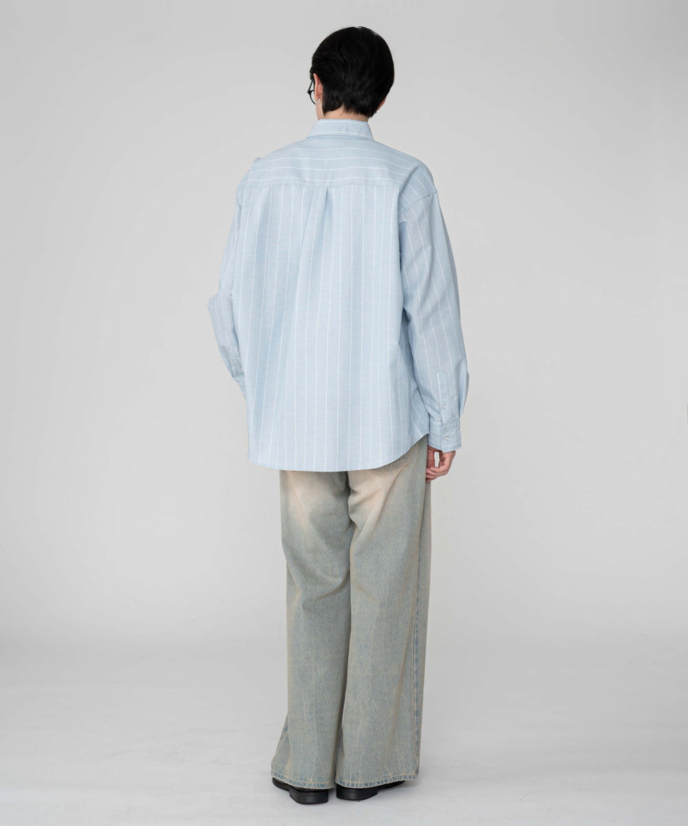 ブルーストライプ モデル：180cm L着用