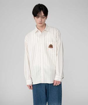 ホワイトストライプ モデル：180cm L着用