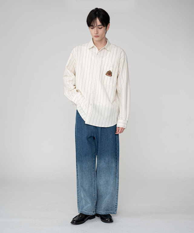 ホワイトストライプ モデル：180cm L着用