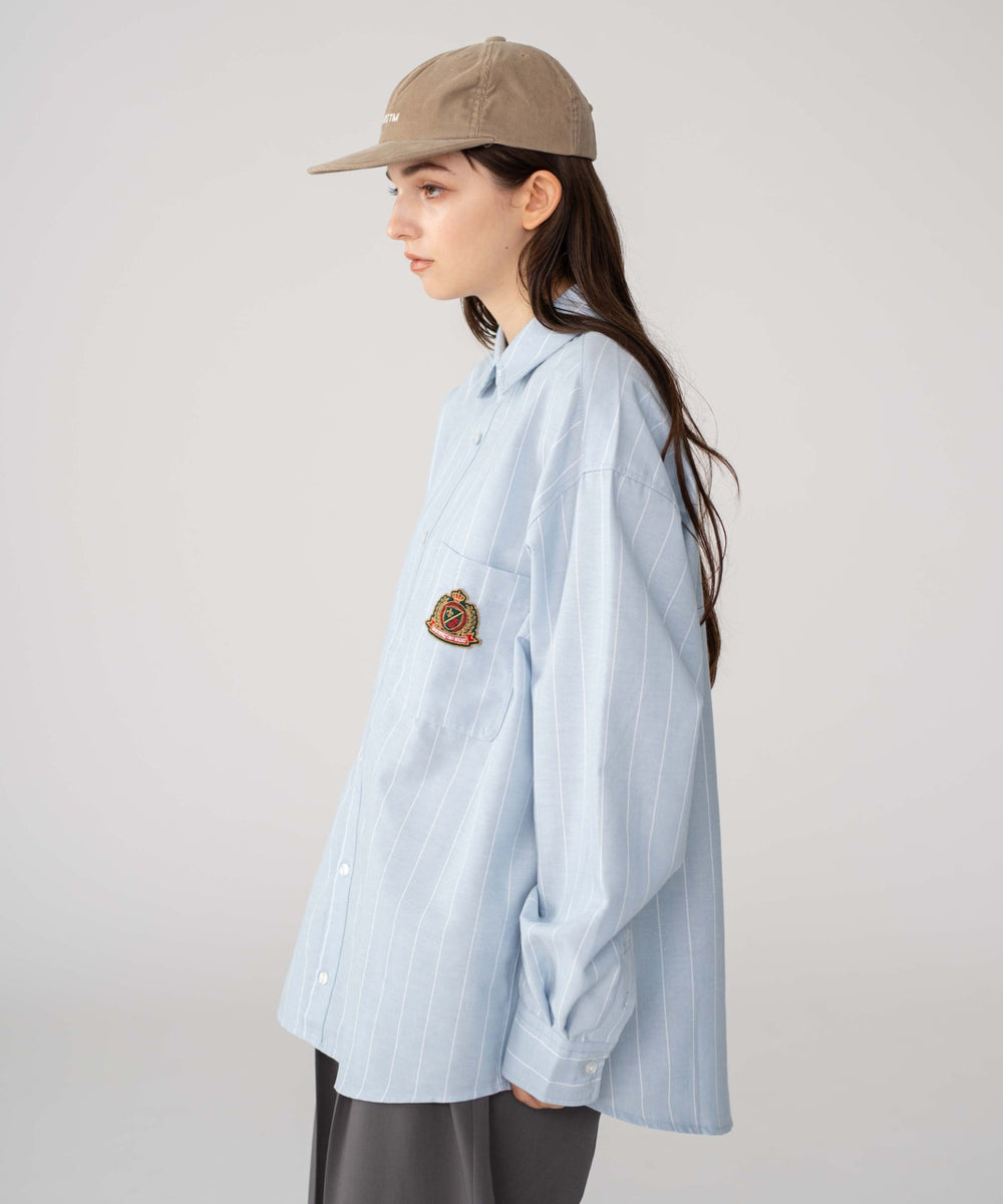 ブルーストライプ モデル：162cm M着用