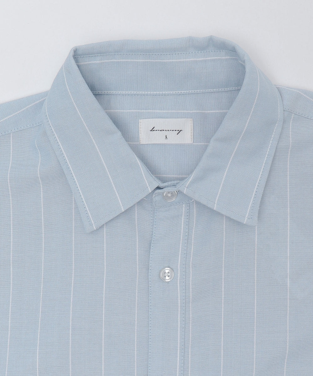 オックスフォードエンブレムシャツ（LS）