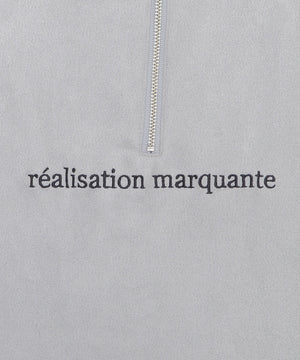 フェイクスウェードドルマンハーフZIPT（SS）