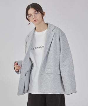 杢グレー モデル：162cm M着用