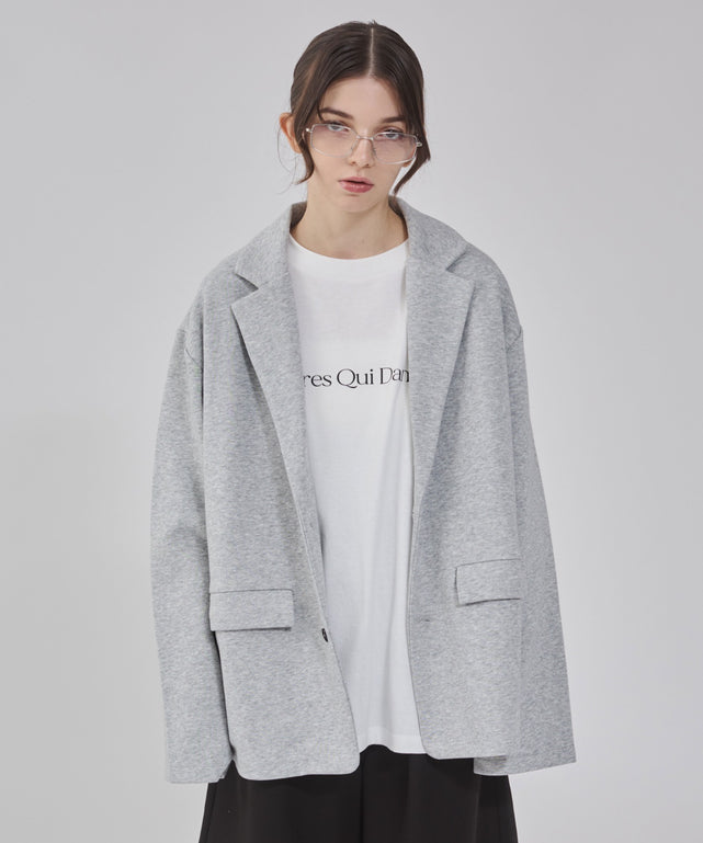 杢グレー モデル：162cm M着用