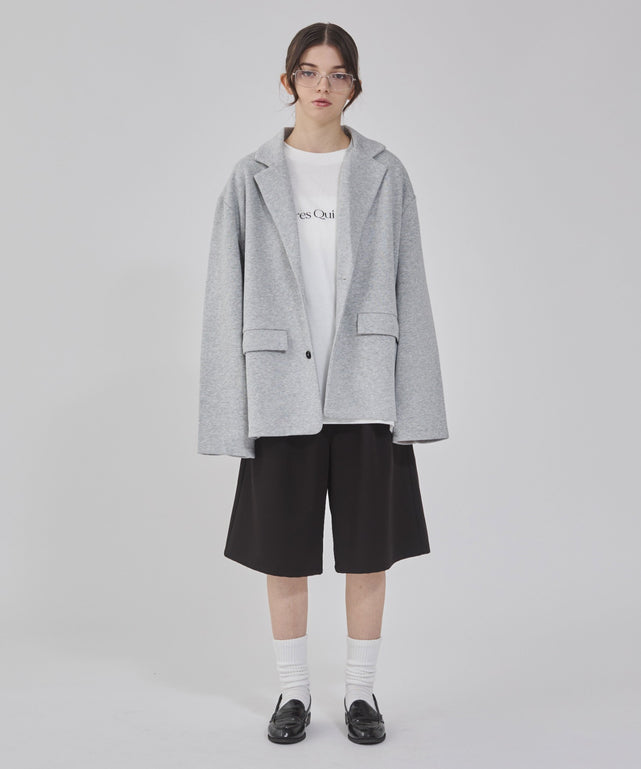 杢グレー モデル：162cm M着用