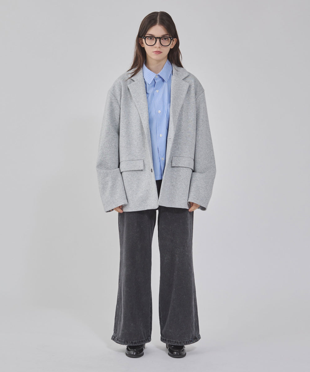 杢グレー モデル：162cm M着用