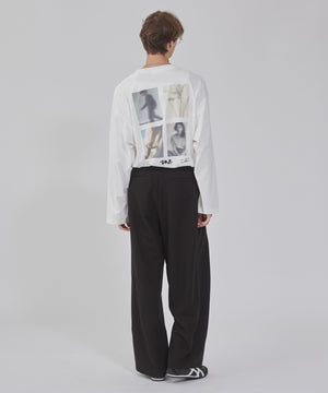 オフホワイト モデル：178cm L着用