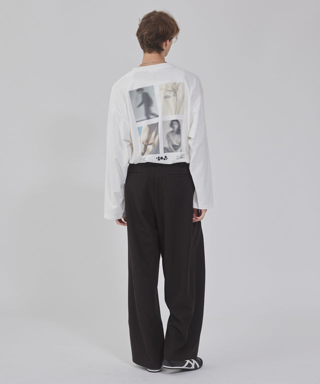 オフホワイト モデル：178cm L着用